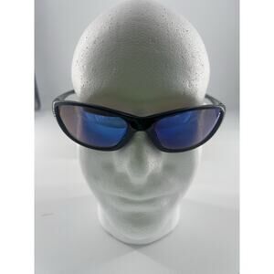 Piranha Sport Sunglasses 100% UVA/UVB Men Black Case Sportswear New